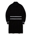 ロマンティッククラウン(ROMANTIC CROWN)  COTTON ZIP UP DRESS_BLACK