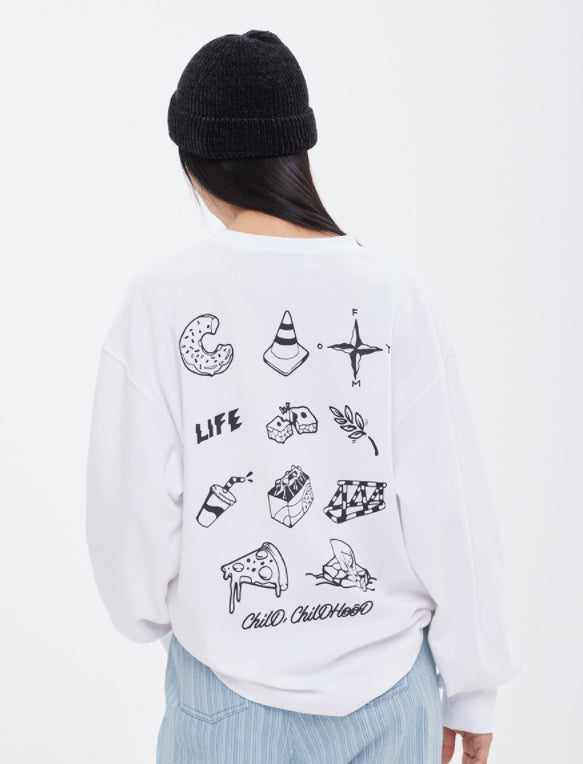 ロマンティッククラウン(ROMANTIC CROWN) MEMORIZE LONG SLEEVE_WHITE