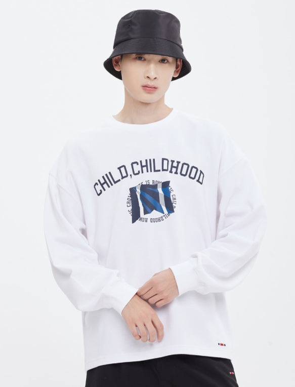 ロマンティッククラウン(ROMANTIC CROWN)  CHILDHOOD LONG SLEEVE_WHITE
