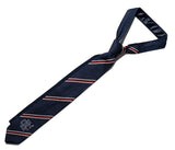 ロマンティッククラウン(ROMANTIC CROWN)  STRIPE KNIT TIE_NAVY