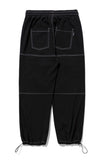 ロマンティッククラウン(ROMANTIC CROWN)  WIDE STRING PANTS_BLACK