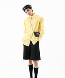 ベーシックコットン(BASIC COTTON) 	BASIC over shirt - YELLOW