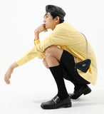 ベーシックコットン(BASIC COTTON) 	BASIC over shirt - YELLOW