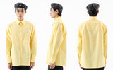 ベーシックコットン(BASIC COTTON) 	BASIC over shirt - YELLOW