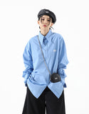 ベーシックコットン(BASIC COTTON) 	BASIC over shirt - BLUE