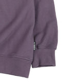 アジョバイアジョ(AJOBYAJO) Flocked (19) Slogan Sweatshirt [Purple]