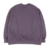 アジョバイアジョ(AJOBYAJO) Flocked (19) Slogan Sweatshirt [Purple]