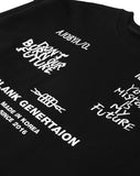 アジョバイアジョ(AJOBYAJO) Embroidered Logos Sweatshirt [Black]
