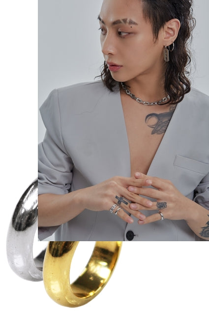 BLACKPURPLE (ブラックパープル) [silver925] Lor Basic Ring