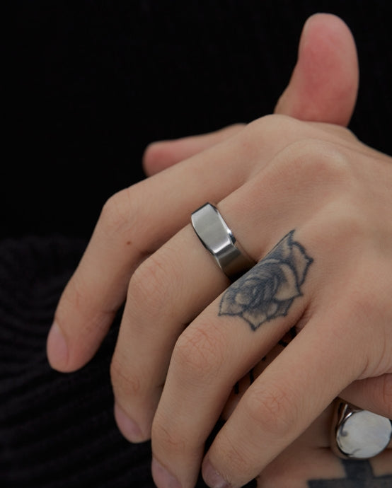 BLACKPURPLE (ブラックパープル) NETALIC RING