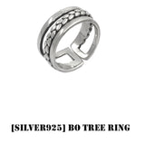 BLACKPURPLE (ブラックパープル) [silver925] BO TREE RING