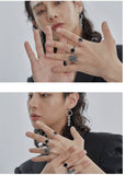 BLACKPURPLE (ブラックパープル) [silver925] HAVIO RING