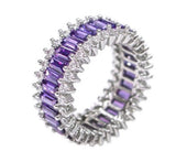 BLACKPURPLE (ブラックパープル) LILLY PIECE RING (PURPLE)