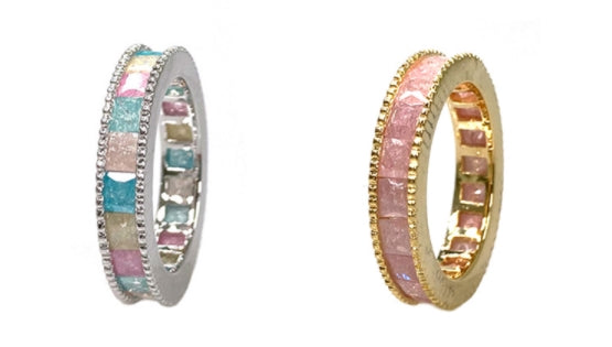 BLACKPURPLE (ブラックパープル) PASTEL SOUL COLOR RING