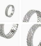 BLACKPURPLE (ブラックパープル) [silver925] Small Crystal Lighting Ring