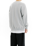 mahagrid (マハグリッド)  COBY VARSITY SWEATSHIRT [GREY]