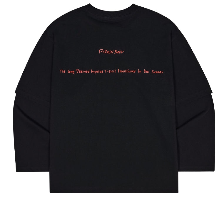 ReinSein（レインセイン）REINSEIN BLACK LONG SLEEVE LAYERED T