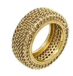 BLACKPURPLE (ブラックパープル)  [BP]PONDEL CUBIC RING-GOLD