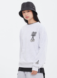 ロマンティッククラウン(ROMANTIC CROWN) PLAY DICE SWEAT SHIRT_LIGHT GRAY