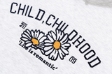 ロマンティッククラウン(ROMANTIC CROWN) SHASTA DAISY HOOD_LIGHT GRAY