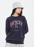 ロマンティッククラウン(ROMANTIC CROWN) MY SCOUT SWEAT SHIRT_NAVY