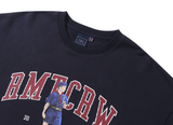 ロマンティッククラウン(ROMANTIC CROWN) MY SCOUT SWEAT SHIRT_NAVY