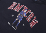 ロマンティッククラウン(ROMANTIC CROWN) MY SCOUT SWEAT SHIRT_NAVY