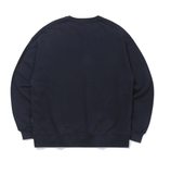 ロマンティッククラウン(ROMANTIC CROWN) REPAIRED SWEAT SHIRT_NAVY