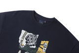 ロマンティッククラウン(ROMANTIC CROWN) REPAIRED SWEAT SHIRT_NAVY