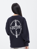 ロマンティッククラウン(ROMANTIC CROWN) HAND SIGN LONG SLEEVE_NAVY