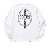 ロマンティッククラウン(ROMANTIC CROWN) HAND SIGN LONG SLEEVE_WHITE