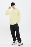 ロマンティッククラウン(ROMANTIC CROWN) HAND SIGN LONG SLEEVE_LIGHT YELLOW