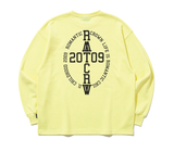 ロマンティッククラウン(ROMANTIC CROWN) HAND SIGN LONG SLEEVE_LIGHT YELLOW