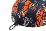 ロマンティッククラウン(ROMANTIC CROWN) FLOWER ARTWORK CAMP CAP_NAVY