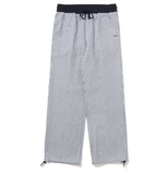 ロマンティッククラウン(ROMANTIC CROWN)  STRIPE COTTON EASY PANTS_NAVY