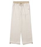 ロマンティッククラウン(ROMANTIC CROWN)  STRIPE COTTON EASY PANTS_BEIGE