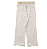 ロマンティッククラウン(ROMANTIC CROWN)  STRIPE COTTON EASY PANTS_BEIGE