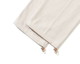 ロマンティッククラウン(ROMANTIC CROWN)  STRIPE COTTON EASY PANTS_BEIGE