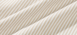 ロマンティッククラウン(ROMANTIC CROWN)  STRIPE COTTON EASY PANTS_BEIGE