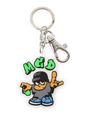 mahagrid (マハグリッド) MGD TAG MAN RUBBER KEYRING [GREEN]