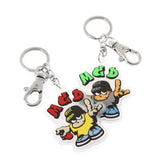 mahagrid (マハグリッド) MGD TAG MAN RUBBER KEYRING [GREEN]