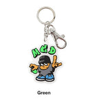 mahagrid (マハグリッド) MGD TAG MAN RUBBER KEYRING [GREEN]