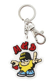 mahagrid (マハグリッド) MGD TAG MAN RUBBER KEYRING [RED]