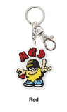 mahagrid (マハグリッド) MGD TAG MAN RUBBER KEYRING [RED]