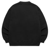 mahagrid (マハグリッド) MGD COLLEGE SWEAT CARDIGAN [BLACK]