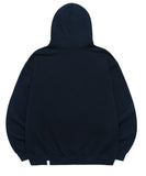 mahagrid (マハグリッド) JIMMY M LOGO HOODIE [NAVY]