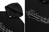 mahagrid (マハグリッド)  OLD SCHOOL LOGO HOODIE [BLACK]