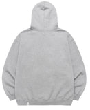 mahagrid (マハグリッド)  OLD SCHOOL LOGO HOODIE [GREY]