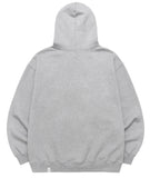 mahagrid (マハグリッド) M LOGO FULL-ZIP HOODIE [GREY]