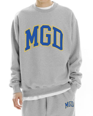 mahagrid (マハグリッド)  MGD COLLEGE SWEATSHIRT [GREY]